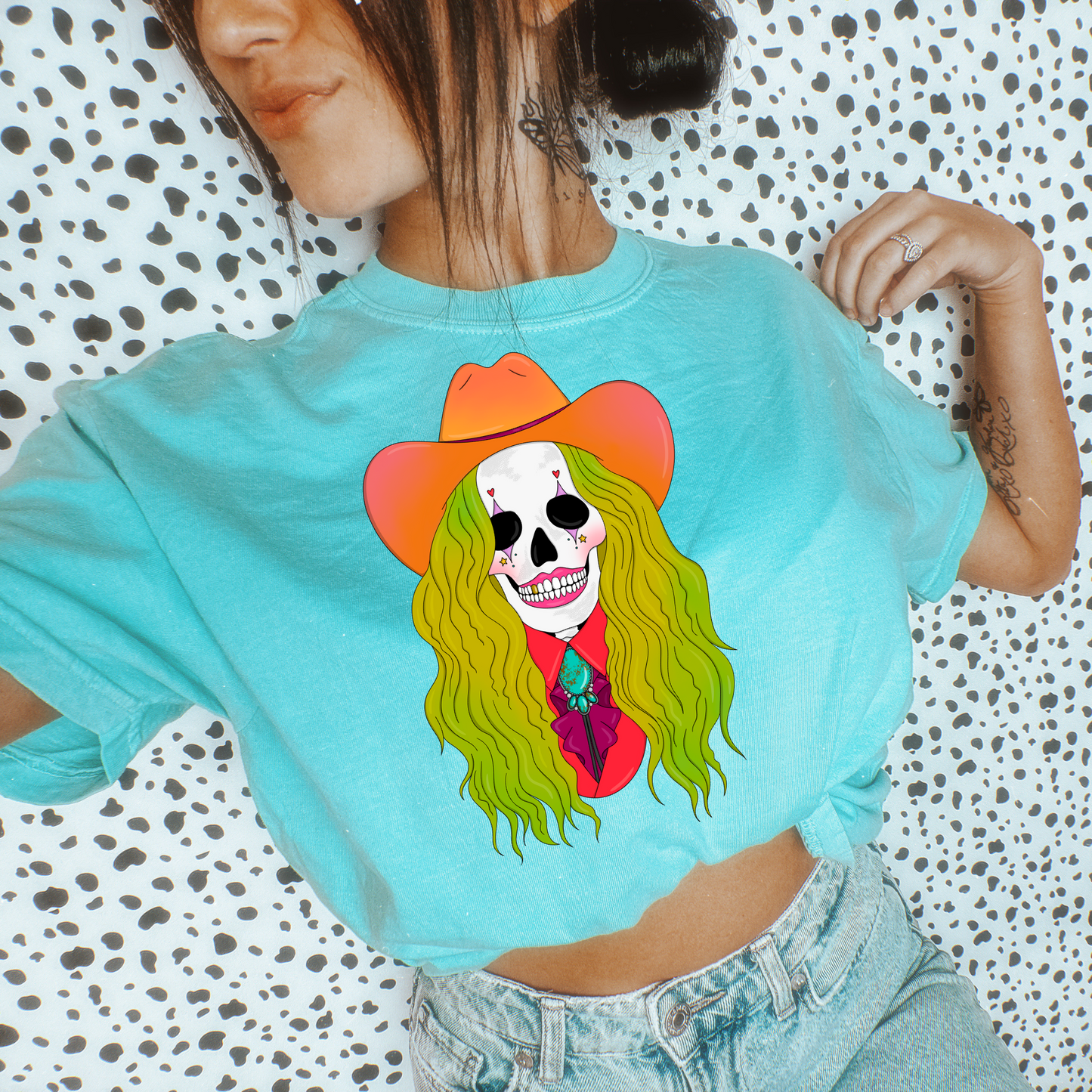 Skelly Rodeo Clown Tee