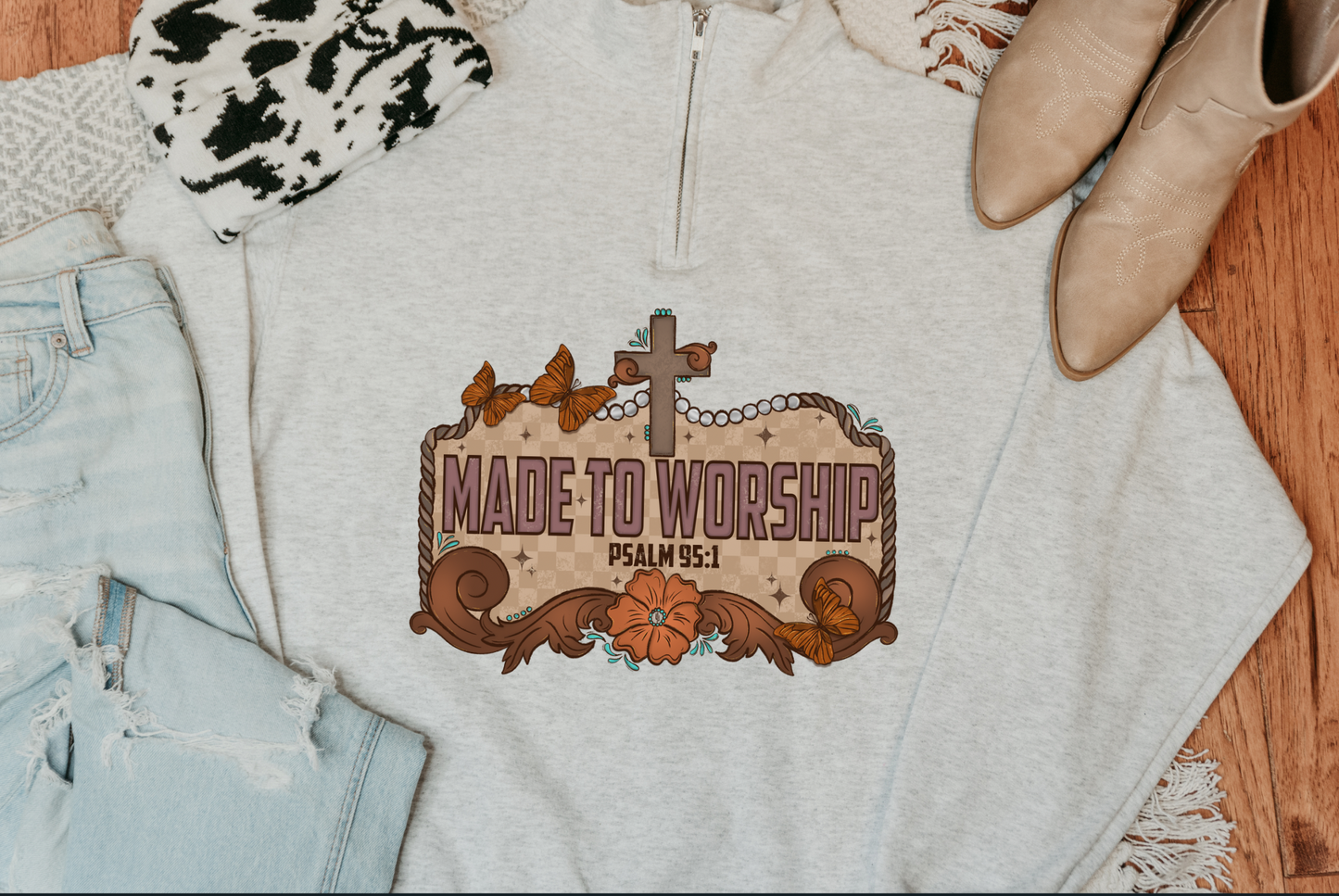 Made To Worship Quarter Zip