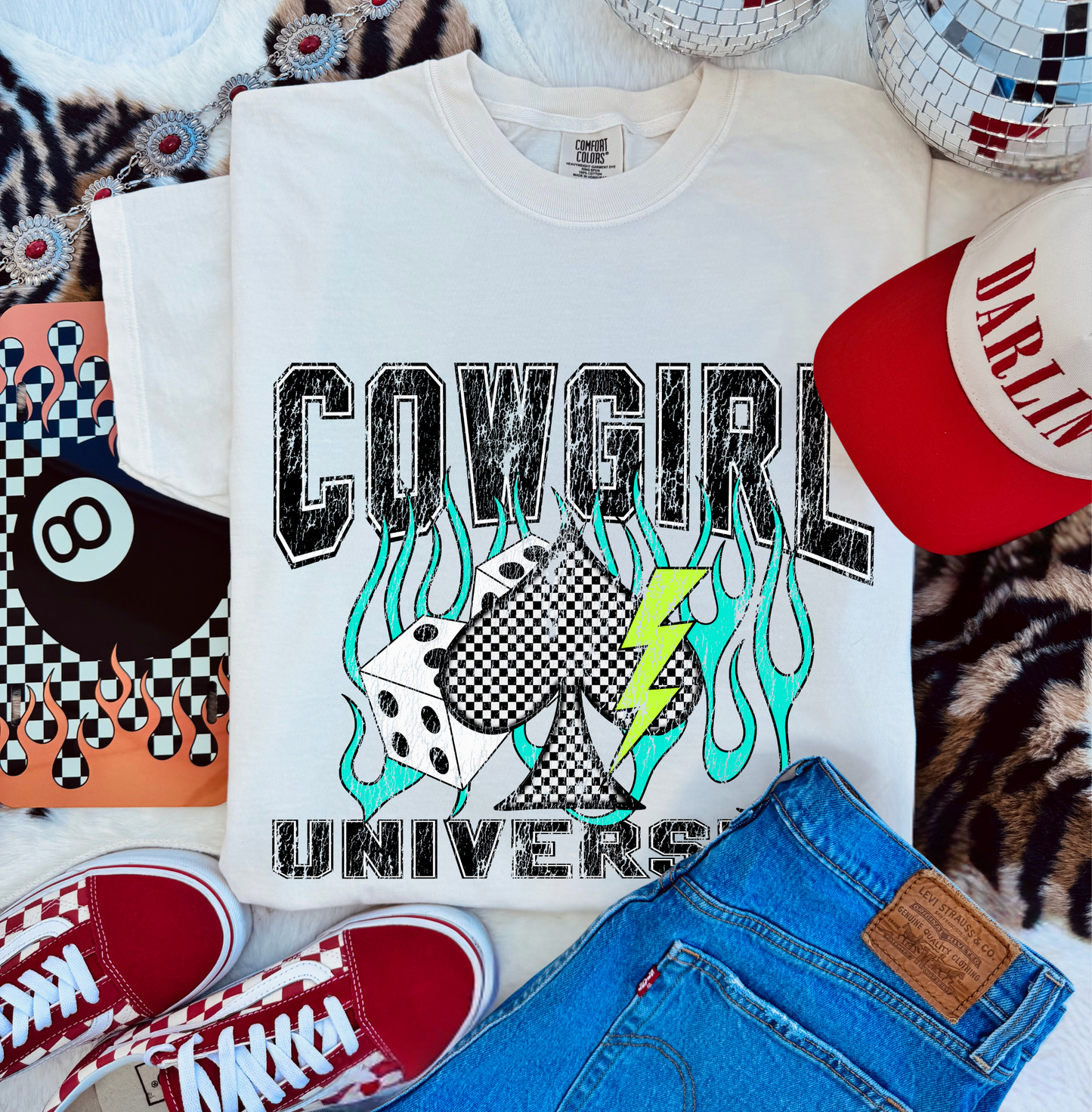 Cowgirl University Tee