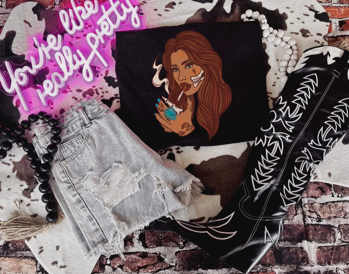 Smoke A Little Smoke CC Graphic Tee