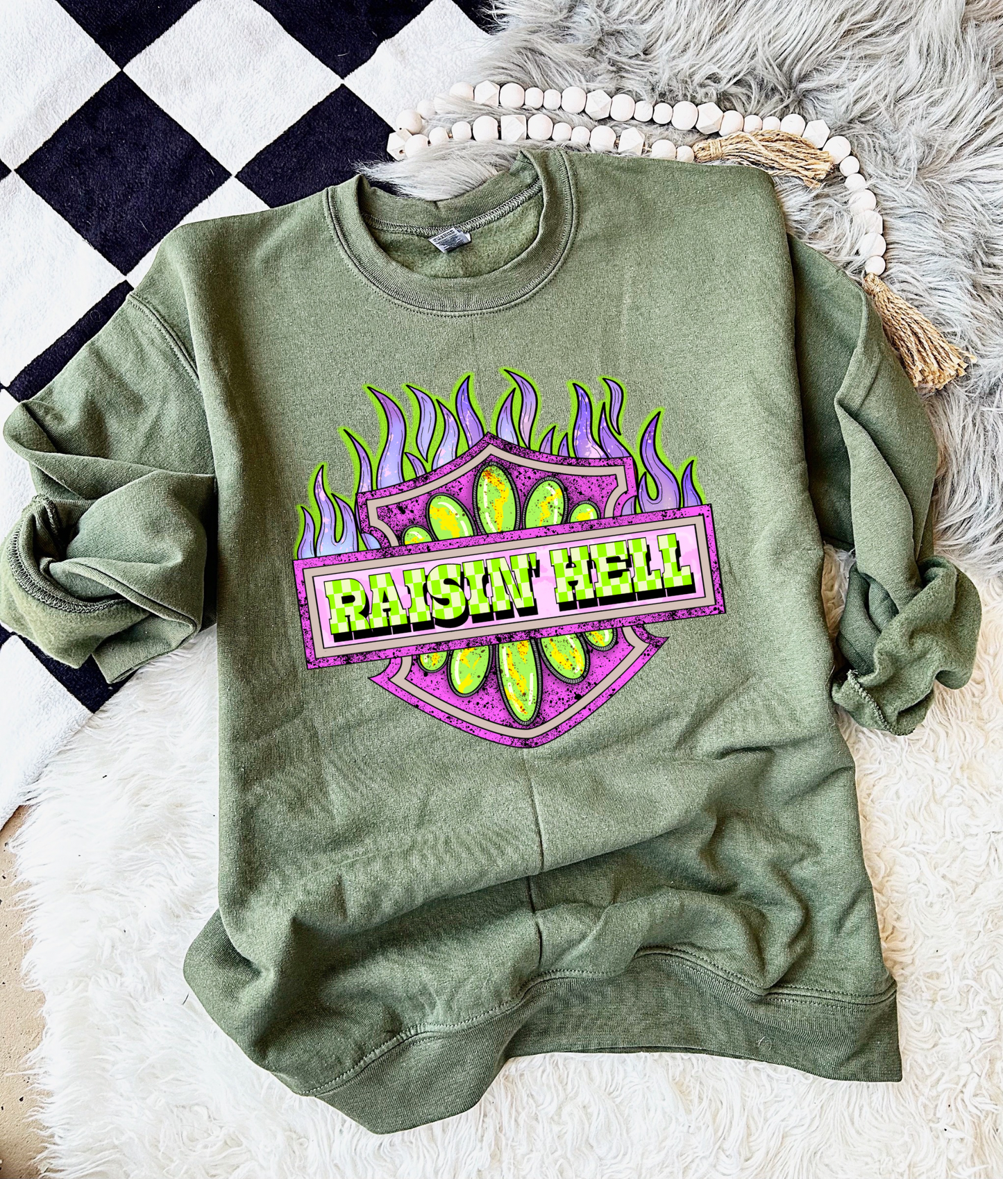 Raisin' Hell Crewneck