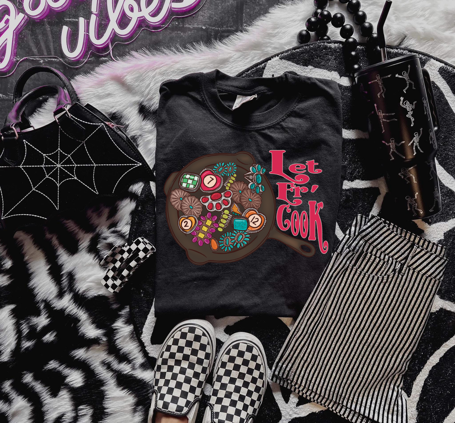 Let Er' Cook CC Graphic Tee