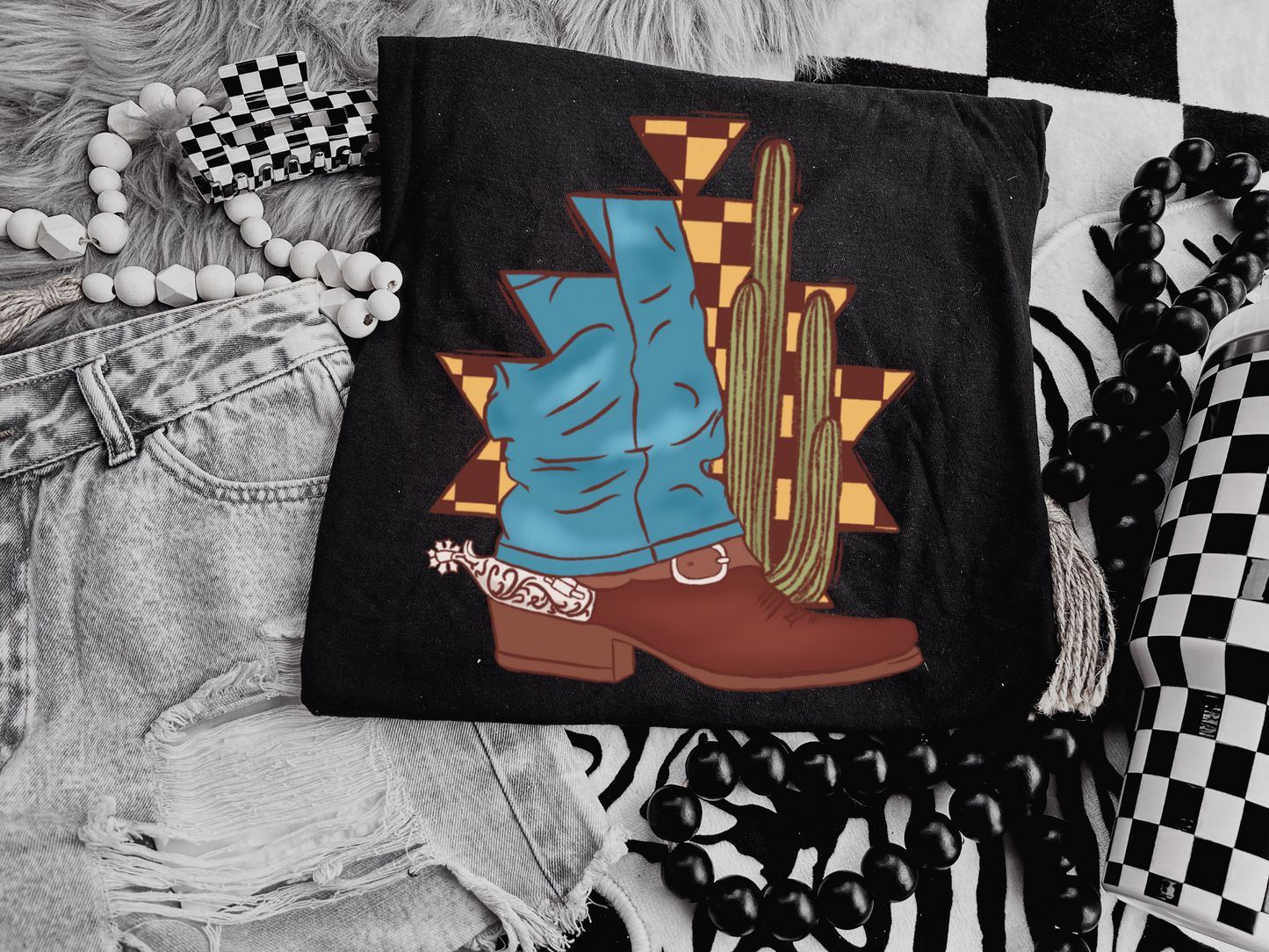 Bootin' CC Graphic Tee