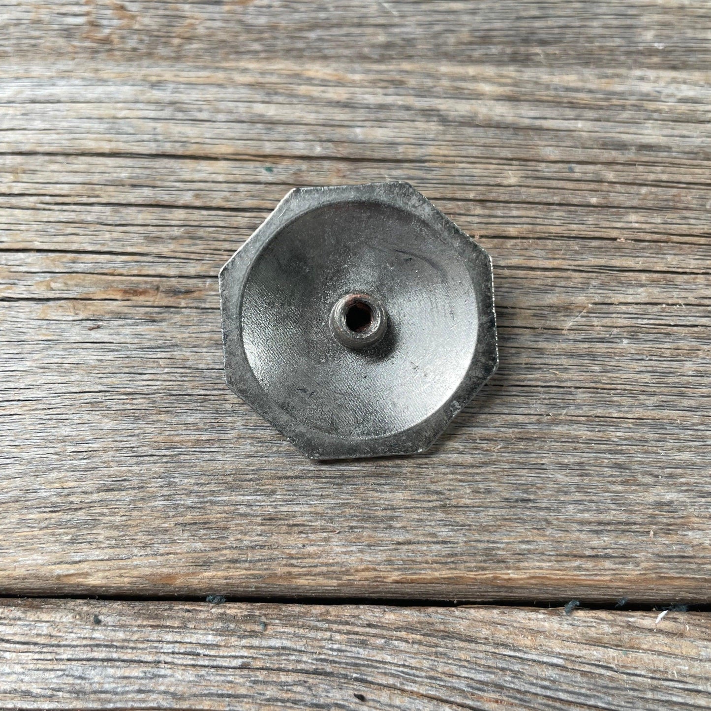 Octagon Turquoise Floral Western Concho 1.25" W221L