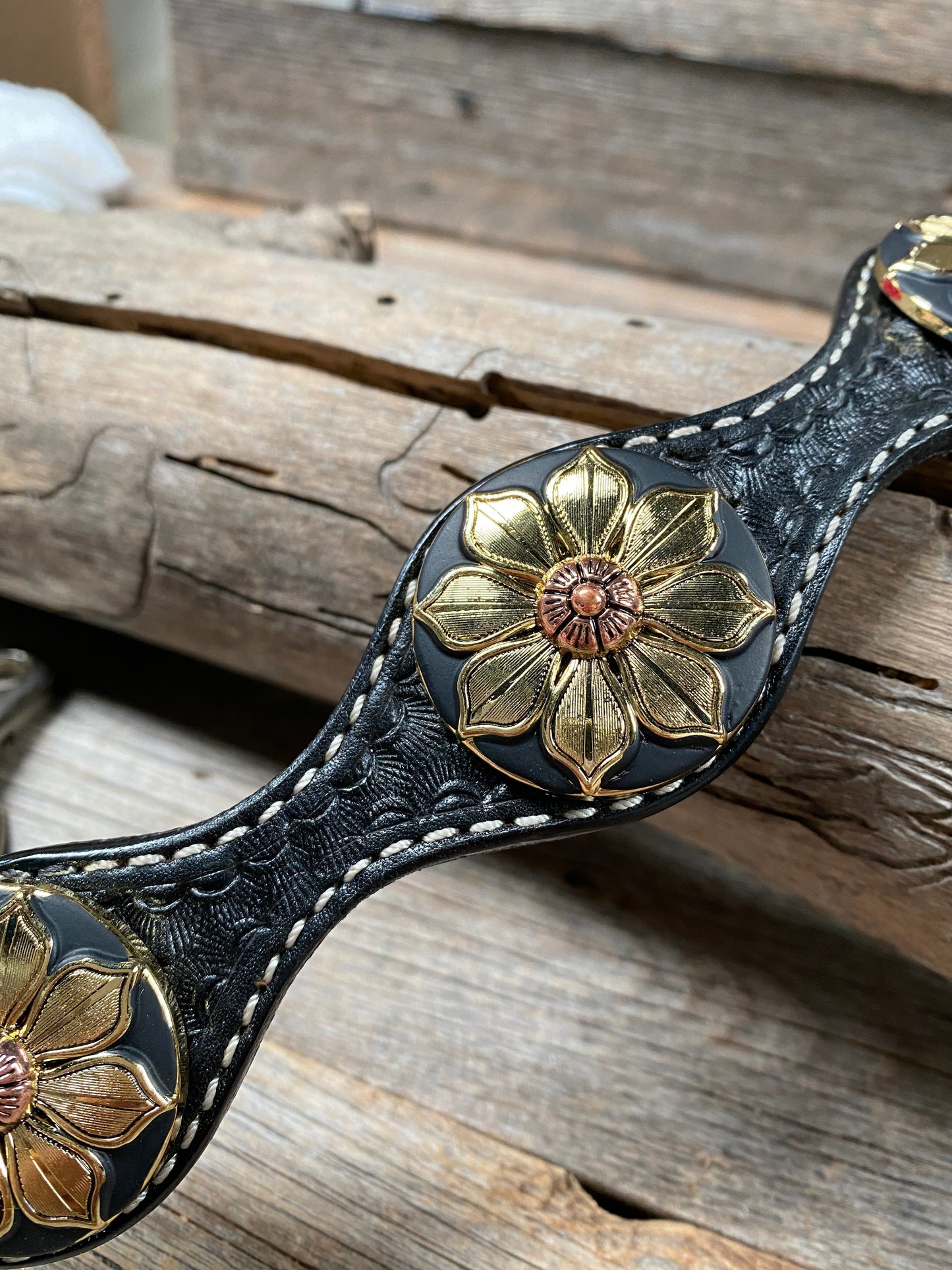 Black Basketweave Wither Strap #WS1005