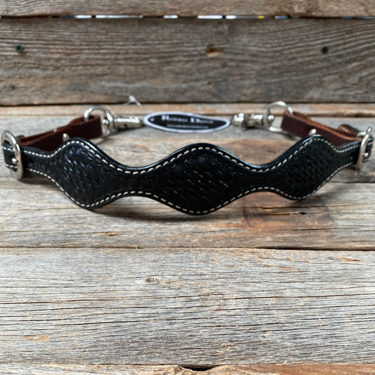 Black Basketweave Wither Strap #WSBB