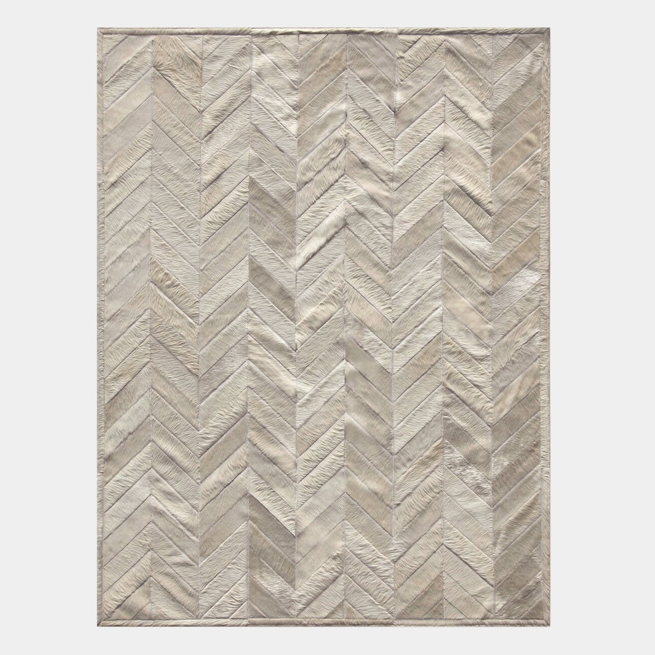 CHEVRON Cowhide Rug