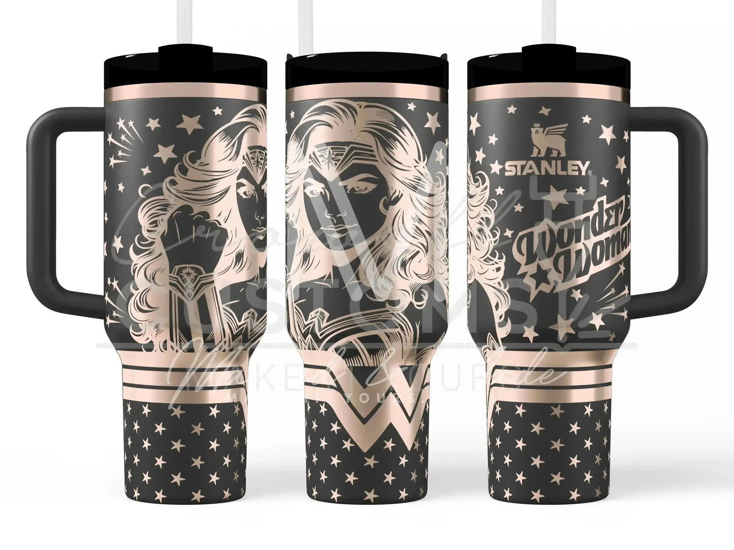 Wonder Woman Engraved Tumbler | 30oz