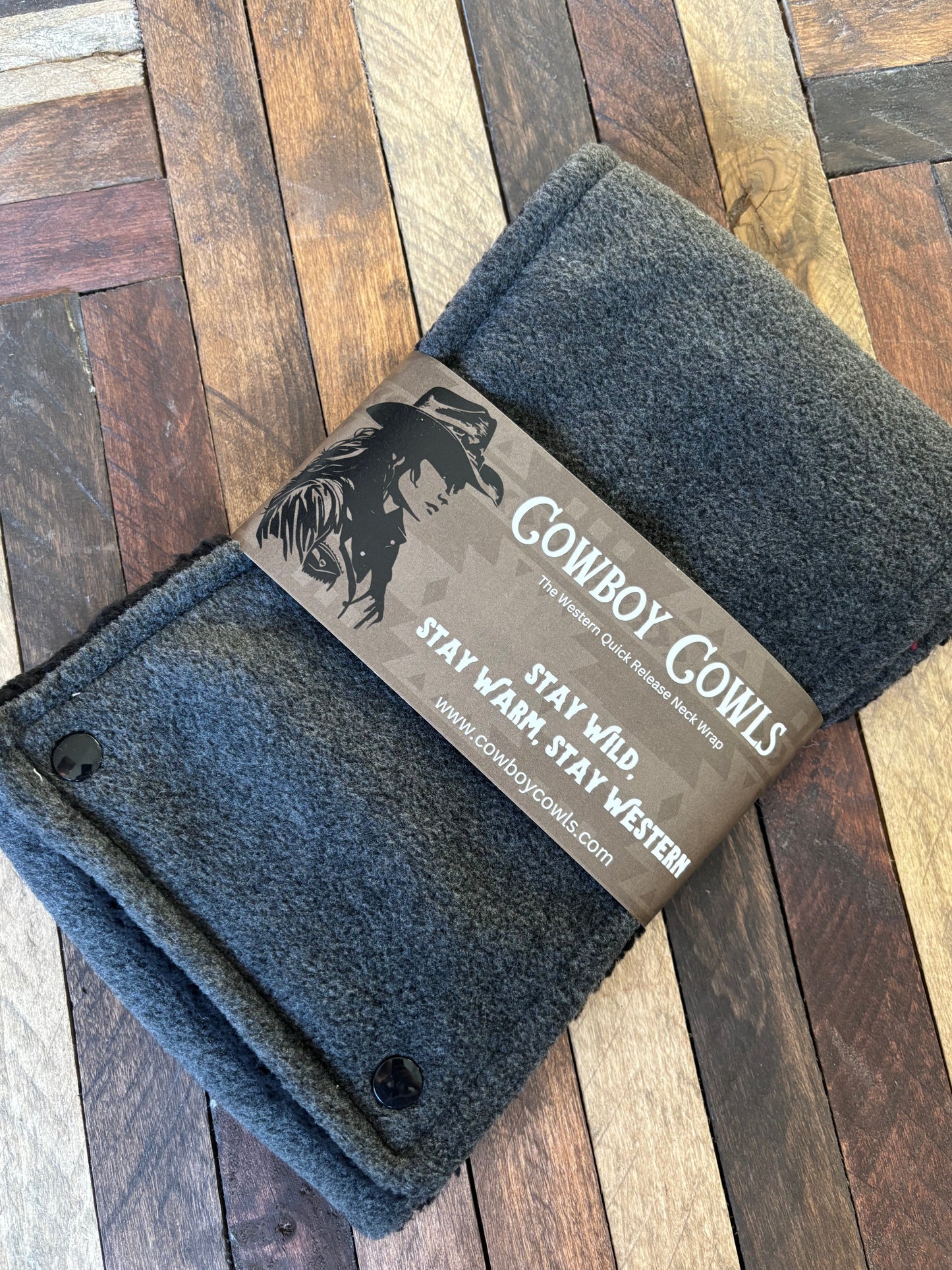 Grey - Cowboy Cowl