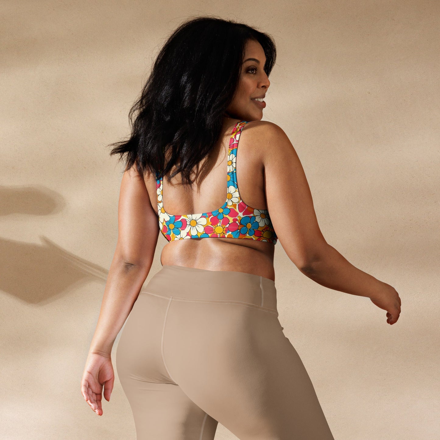 YEEHAW Flower Child Retro Bikini Top