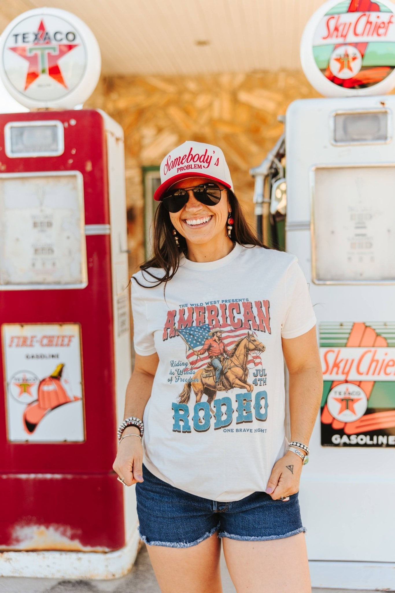 American Rodeo 4th July Graphic Tee