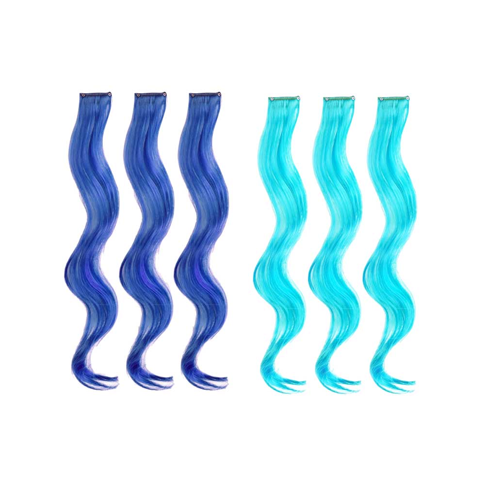 Baby Blues Curls 6 Pack Clip-in Hair Extensions