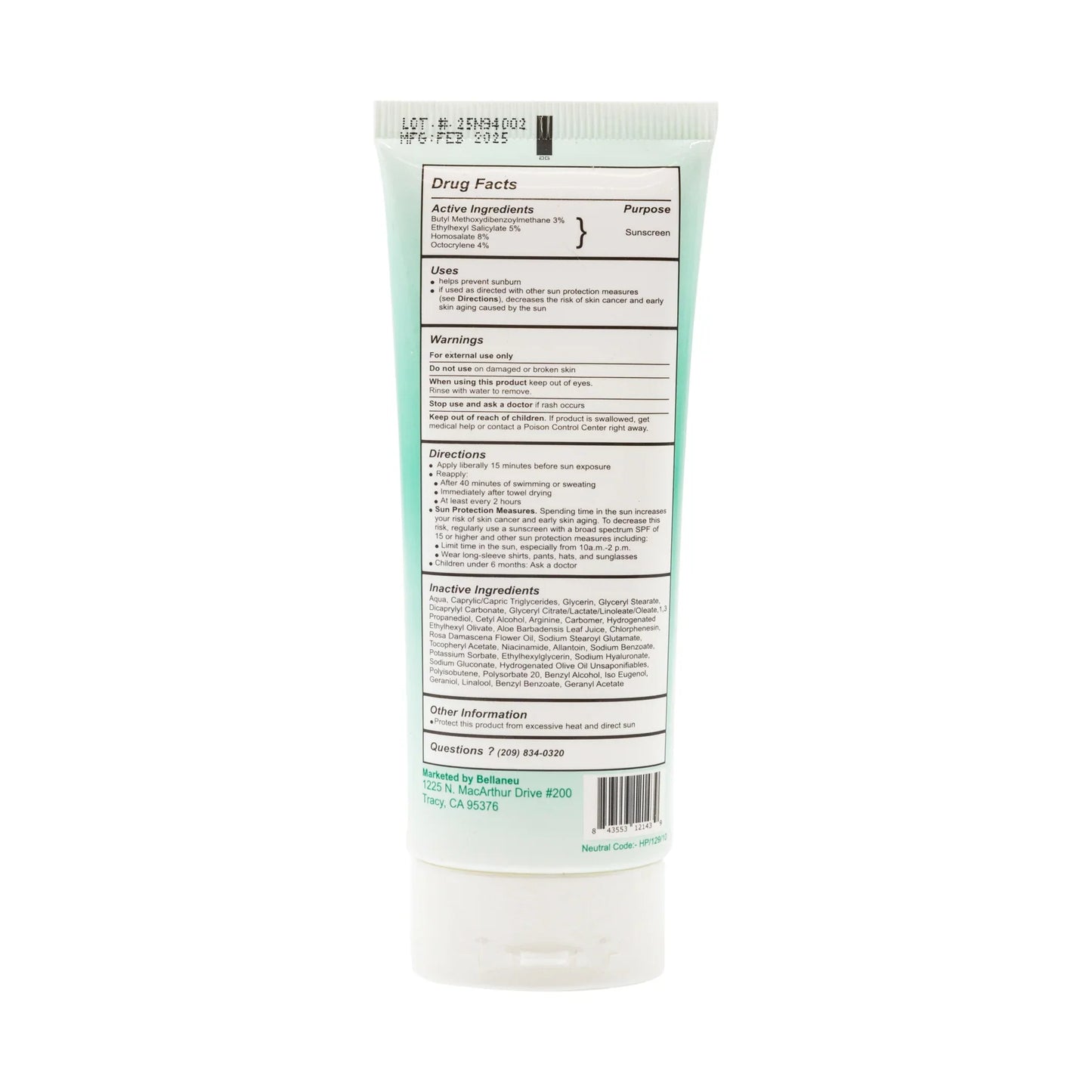 Bellaneu Sunscreen Lotion SPF 40
