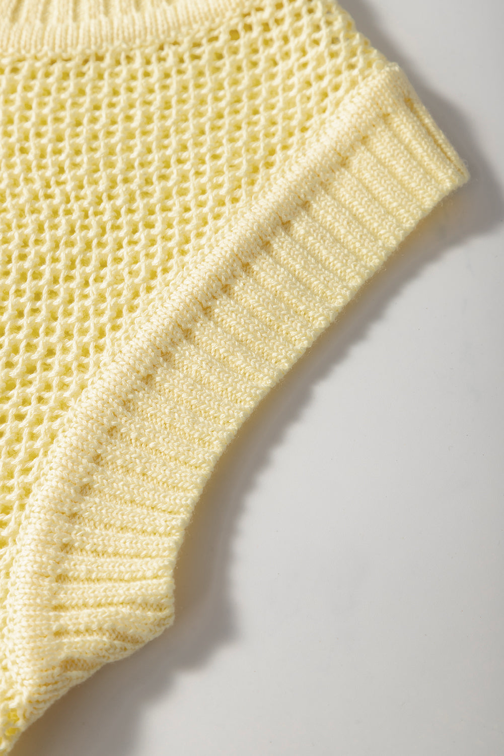 Knit Round Neck Sweater Vest