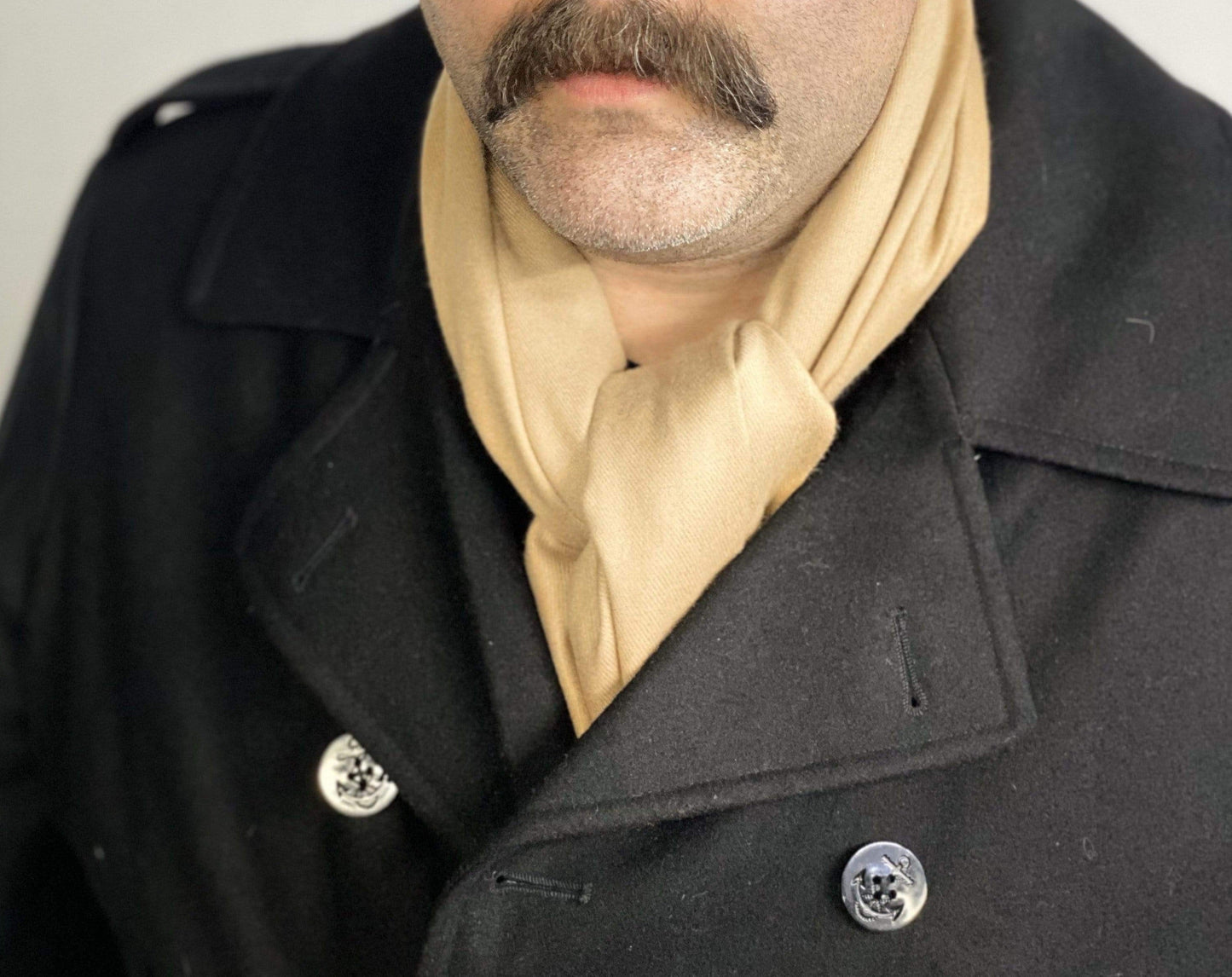 Ultra Soft Tan Cashmere Scarf / Wrap / Shawl / Cover  #CA1