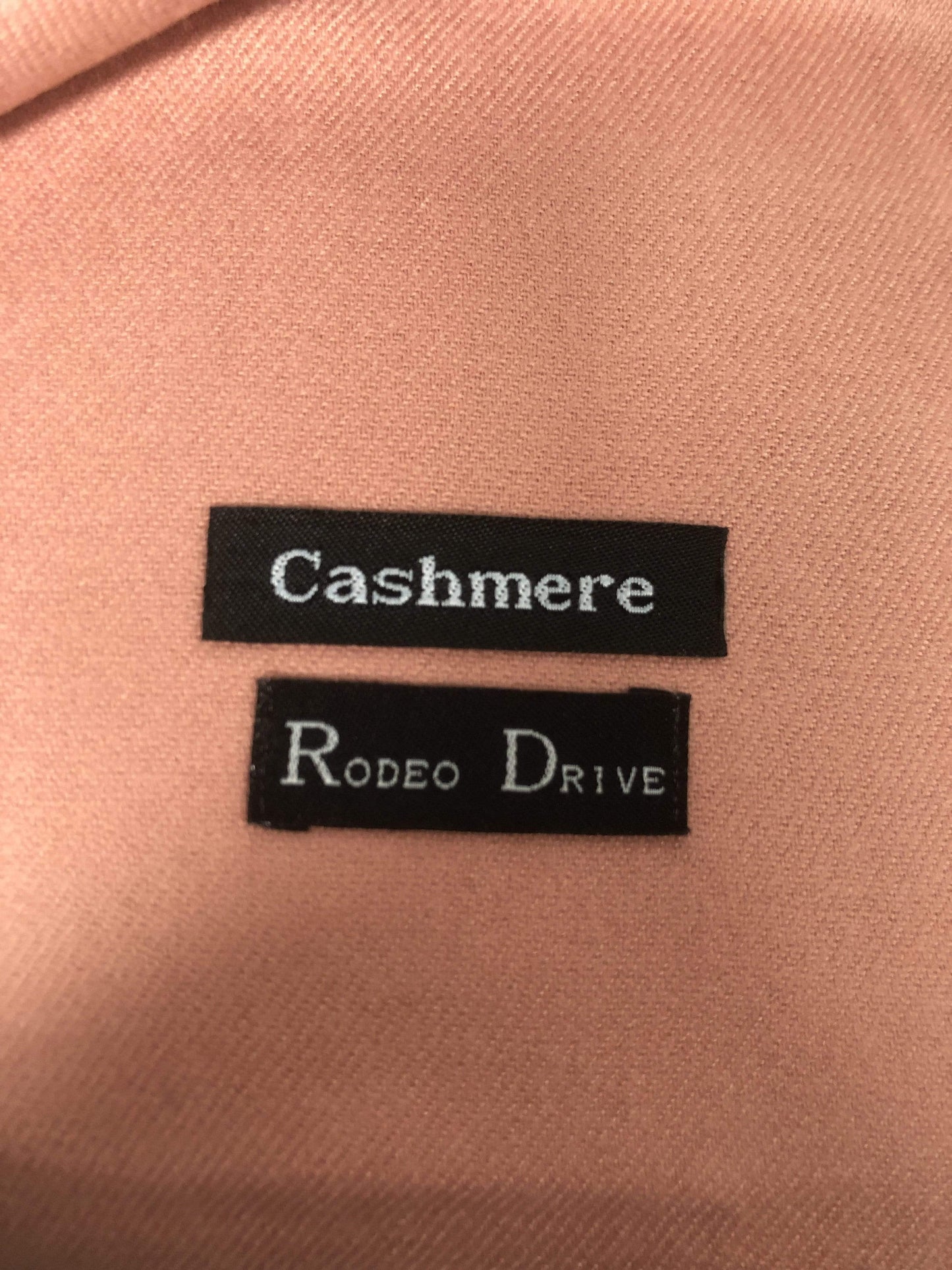 Ultra Soft Peach Cashmere Scarf / Wrap / Shawl / Cover  #CA9