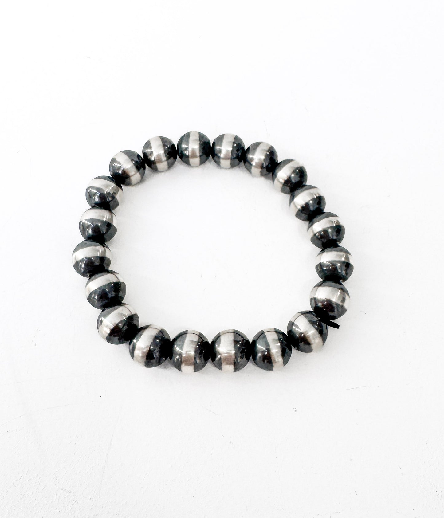 10mm Navajo Pearl Stretch Bracelet