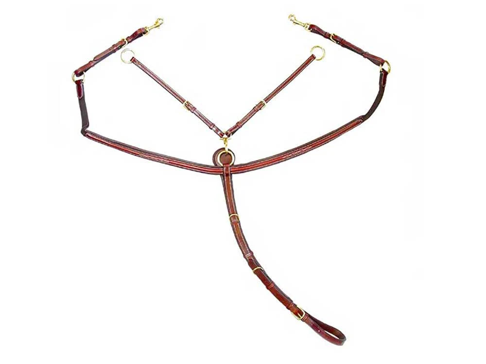 Chambers Bay Round Raised Leather Breastplate