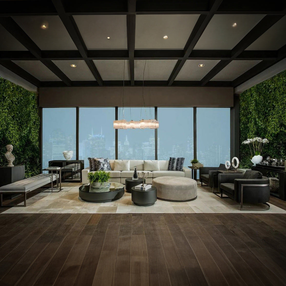 Rhodes Champagne Cowhide Area Rug