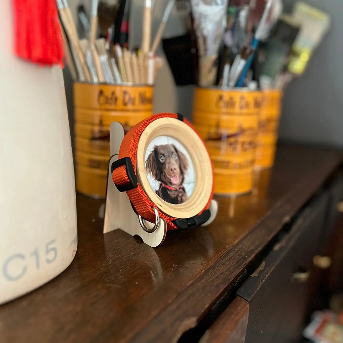 Small Wood Display Stand