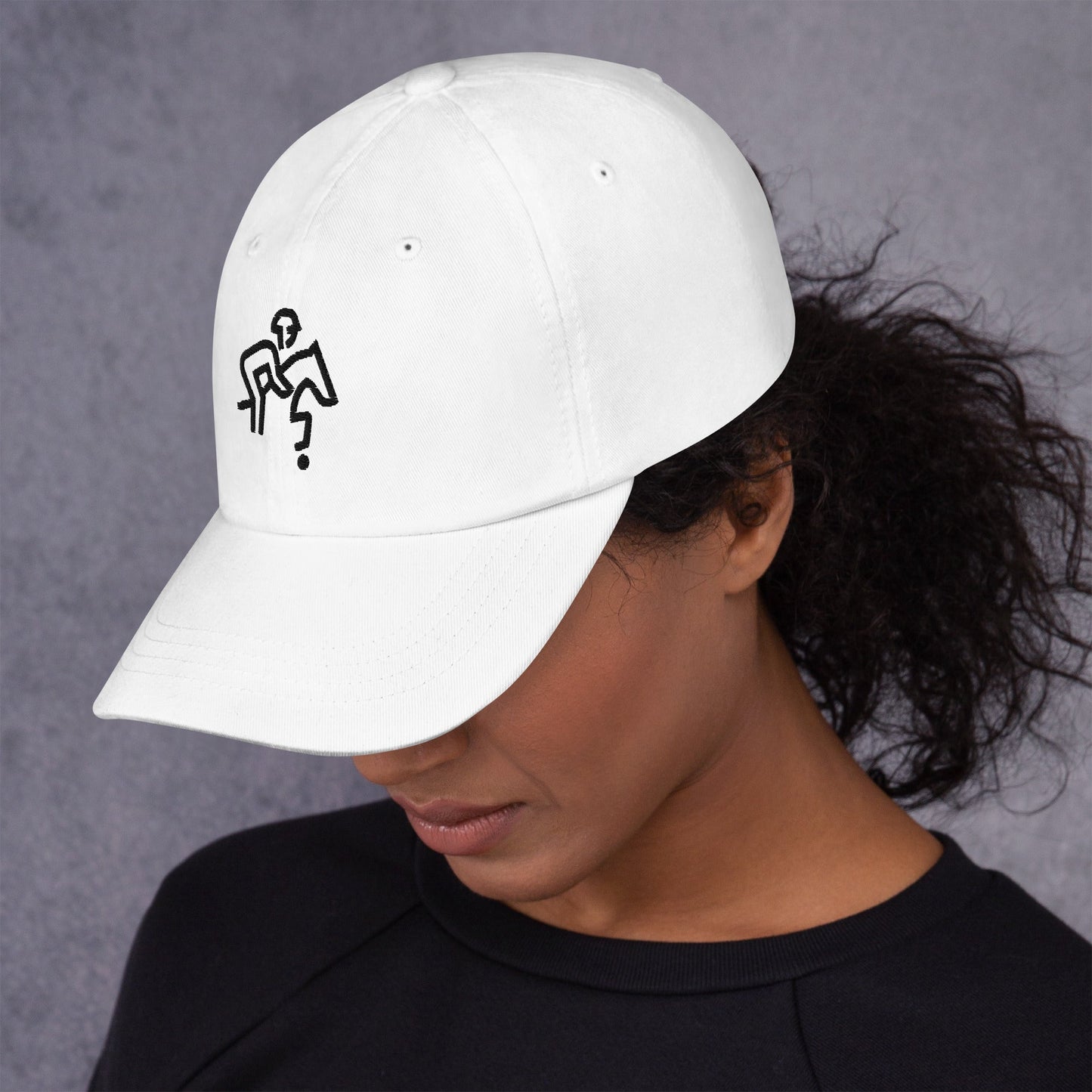 Dad hat - Jumper Silhouette