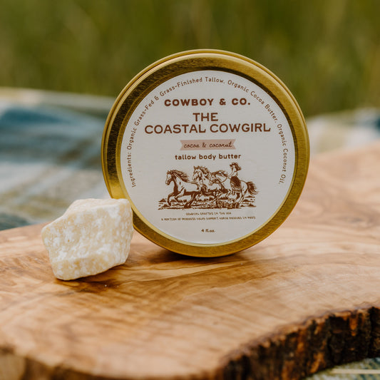 The Coastal Cowgirl - Organic Cocoa & Coconut Tallow Body Butter