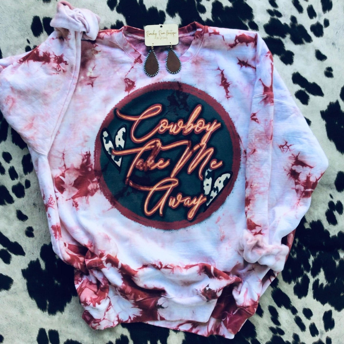 Cowboy Take Me Away Western Sweatshirt