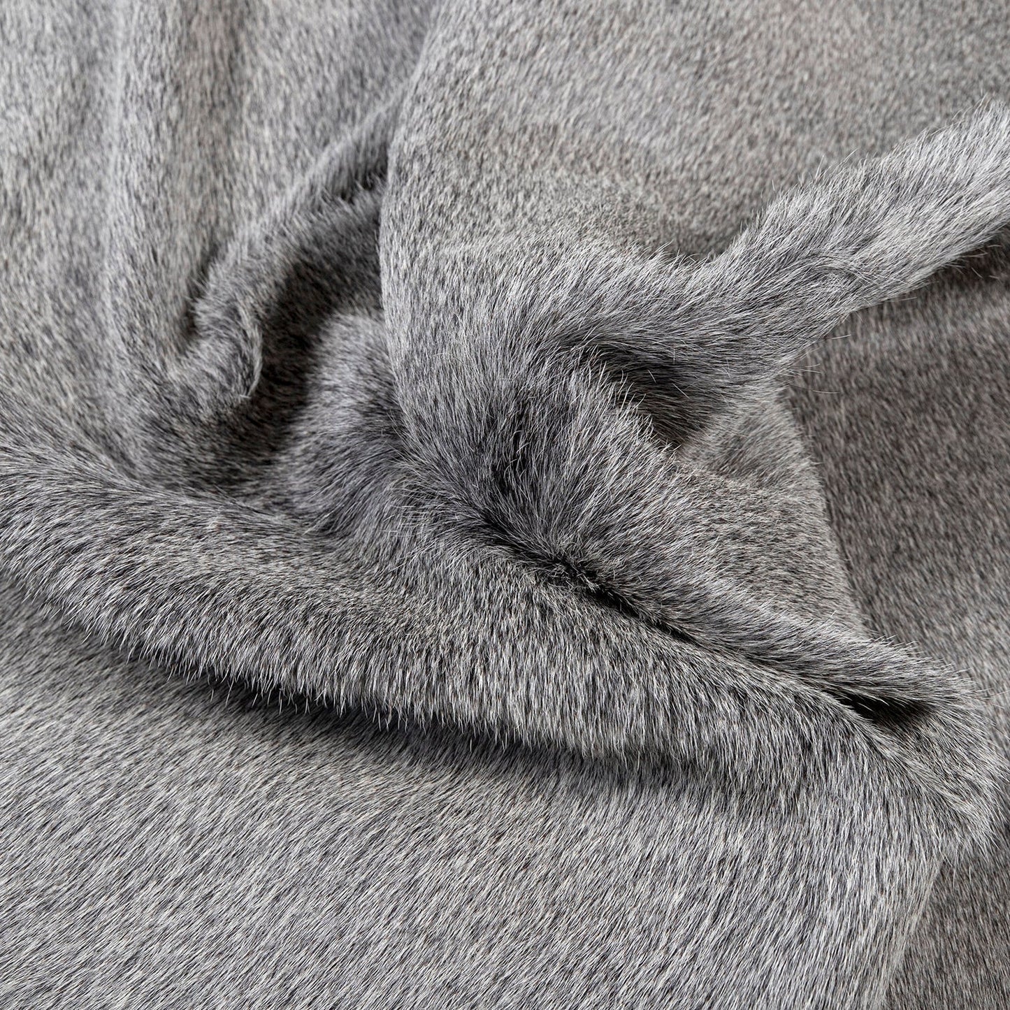 Grey Brazilian Cowhide Rug: LARGE