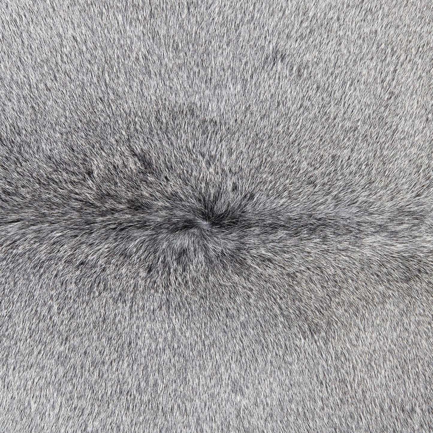Grey Brazilian Cowhide Rug: LARGE