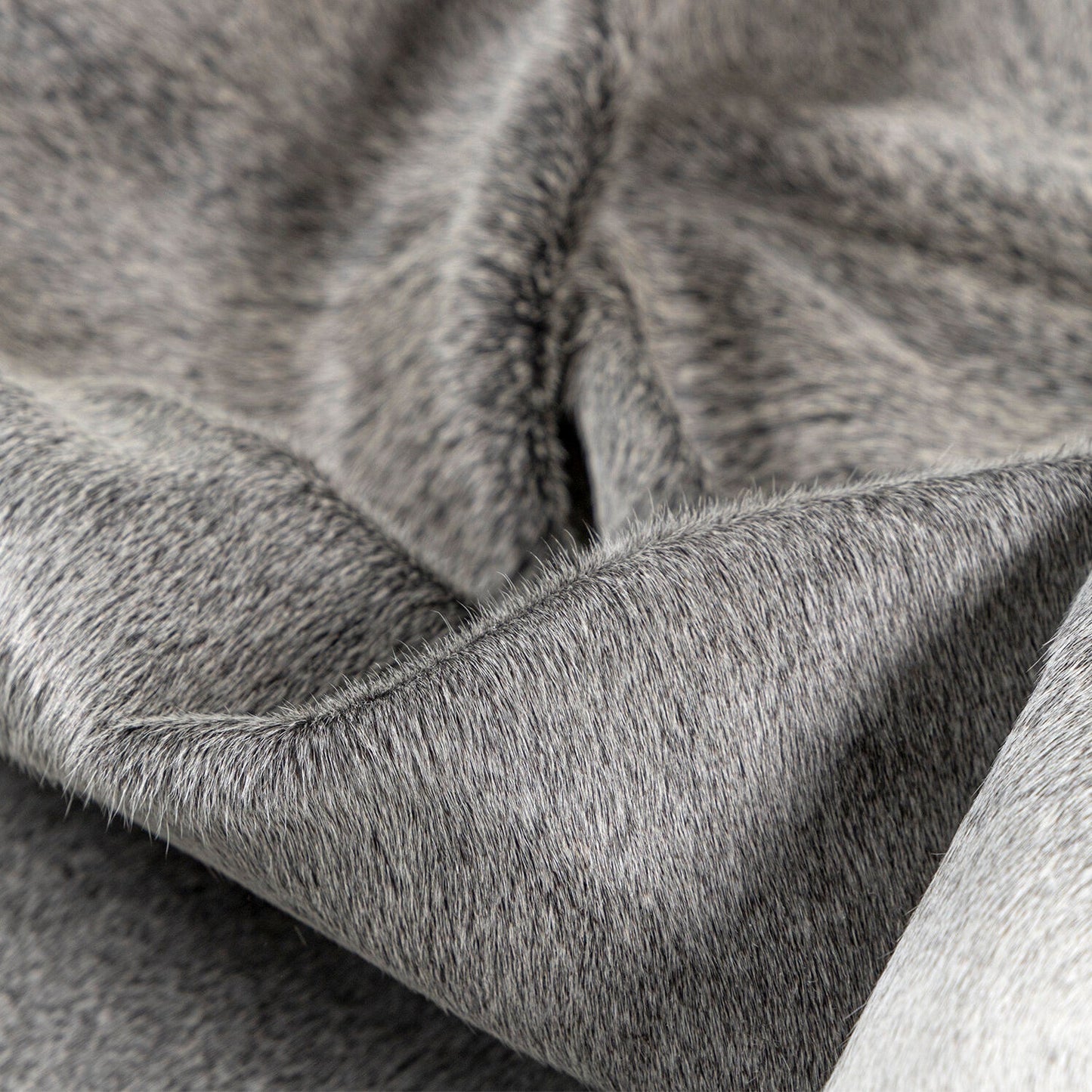 Grey Brazilian Cowhide Rug: LARGE