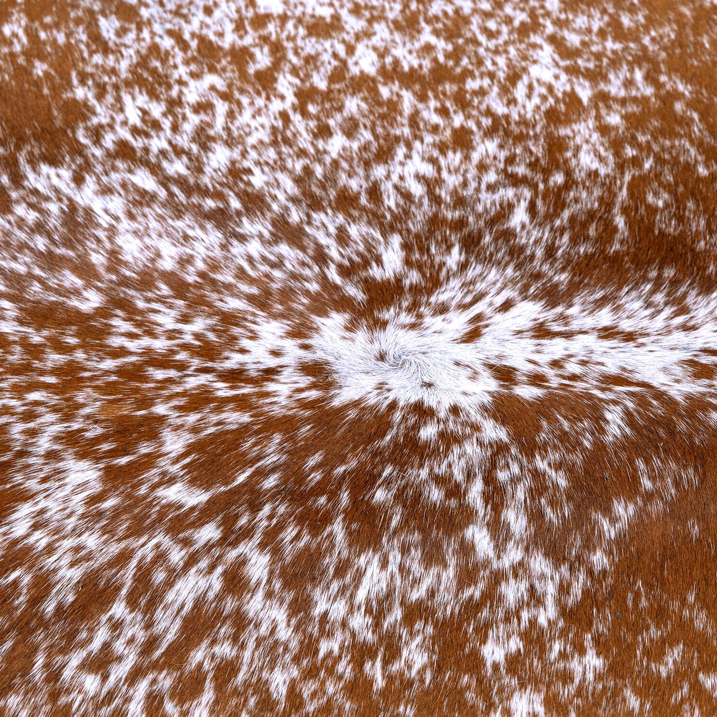 Salt and Pepper Brown Brazilian Cowhide Rug: LARGE