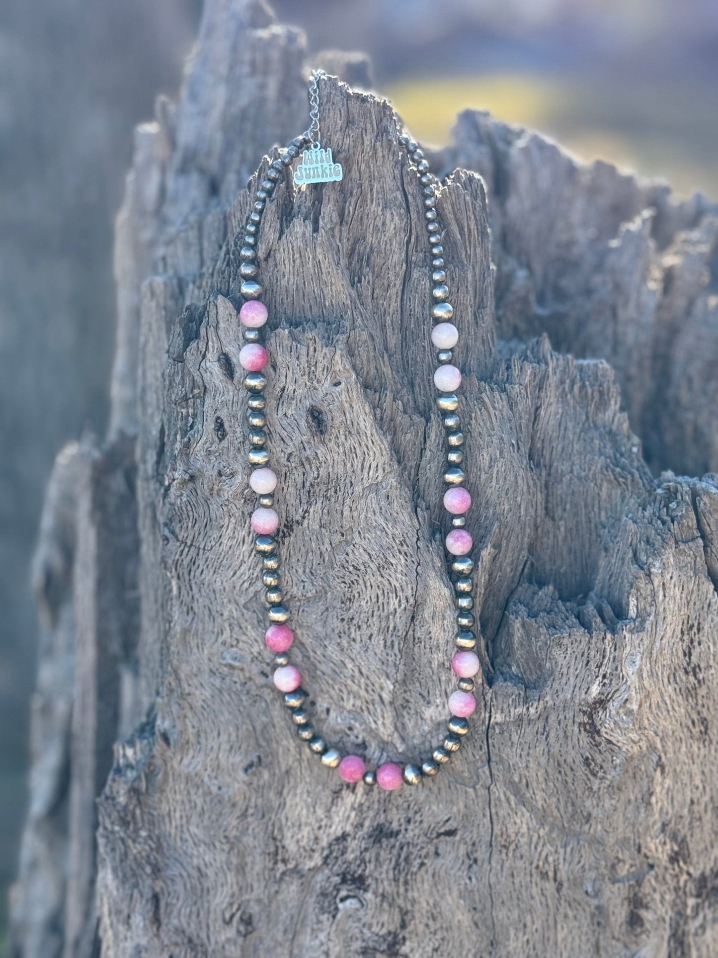 Desert Rose Beaded Necklace