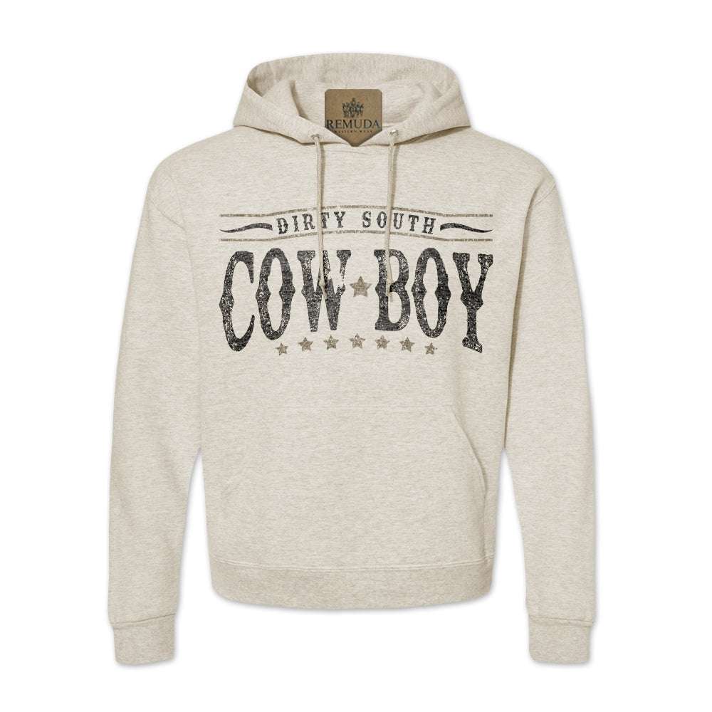 Dirty South Cowboy - Adult Unisex Western Pullover Hoodie