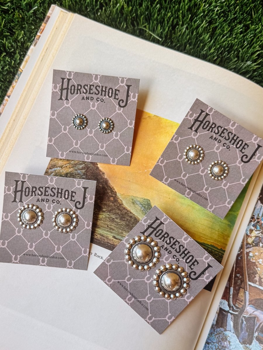 Dover Silver Earrings - Large