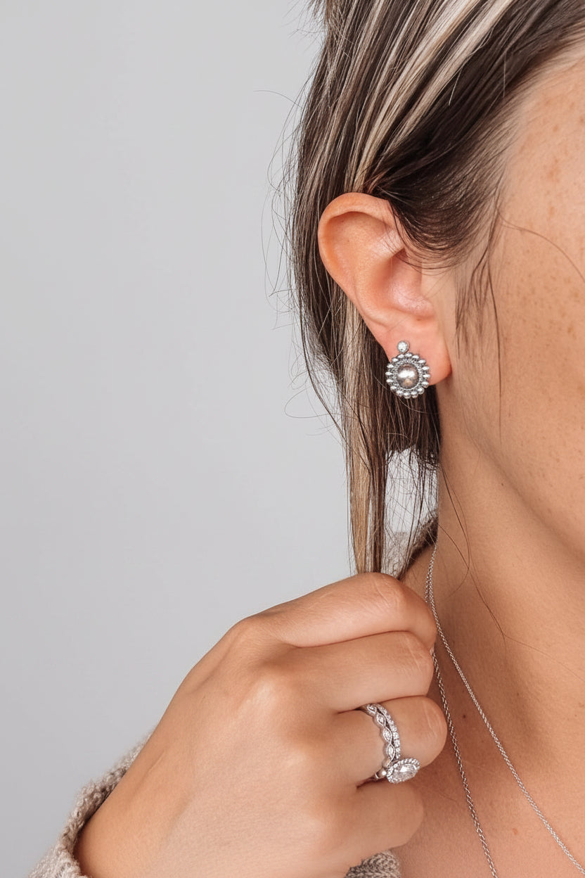 Dover Silver Earrings - XSmall