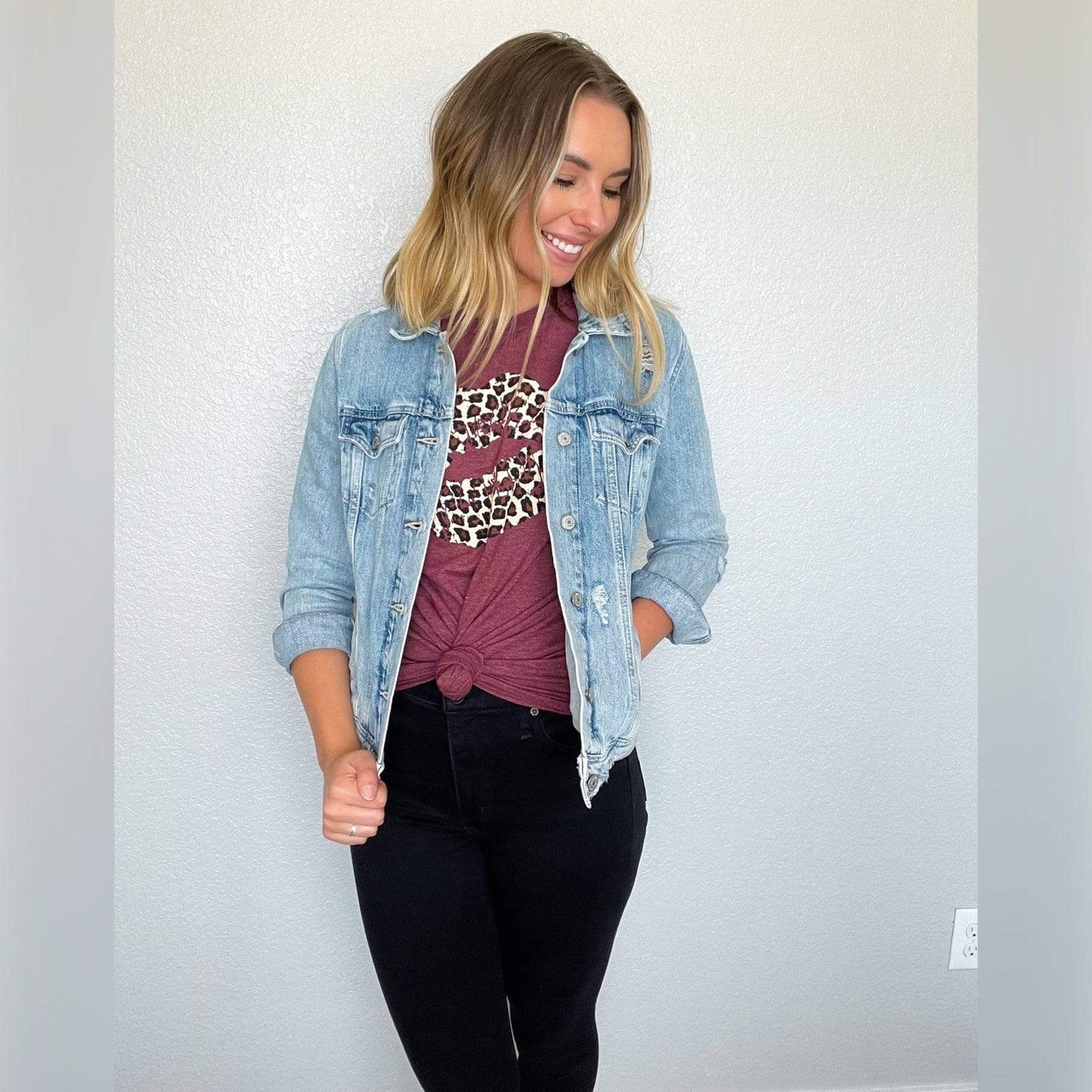 Leopard Lips Soft Graphic Tee