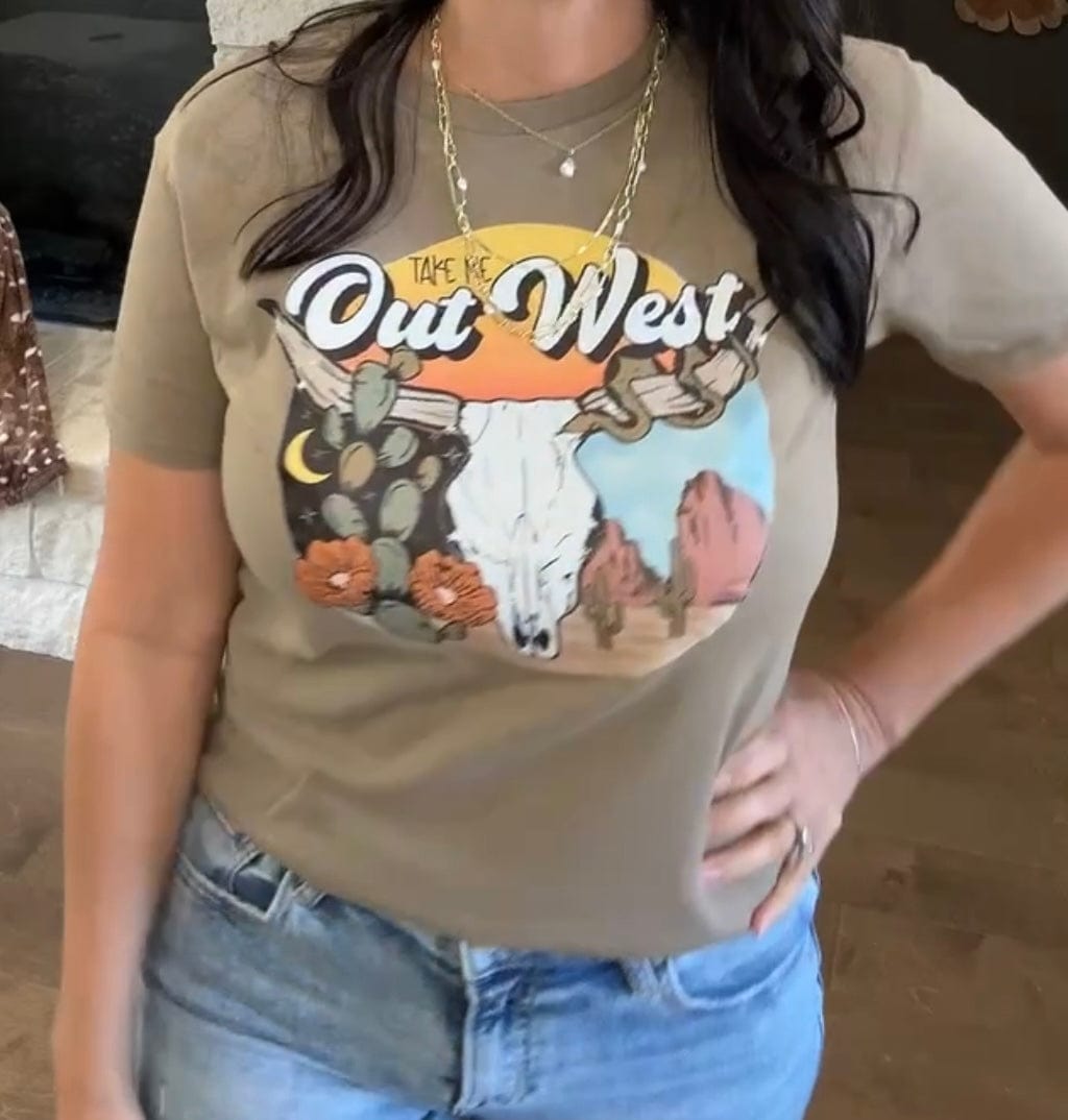 Take Me Out West Graphic Tee