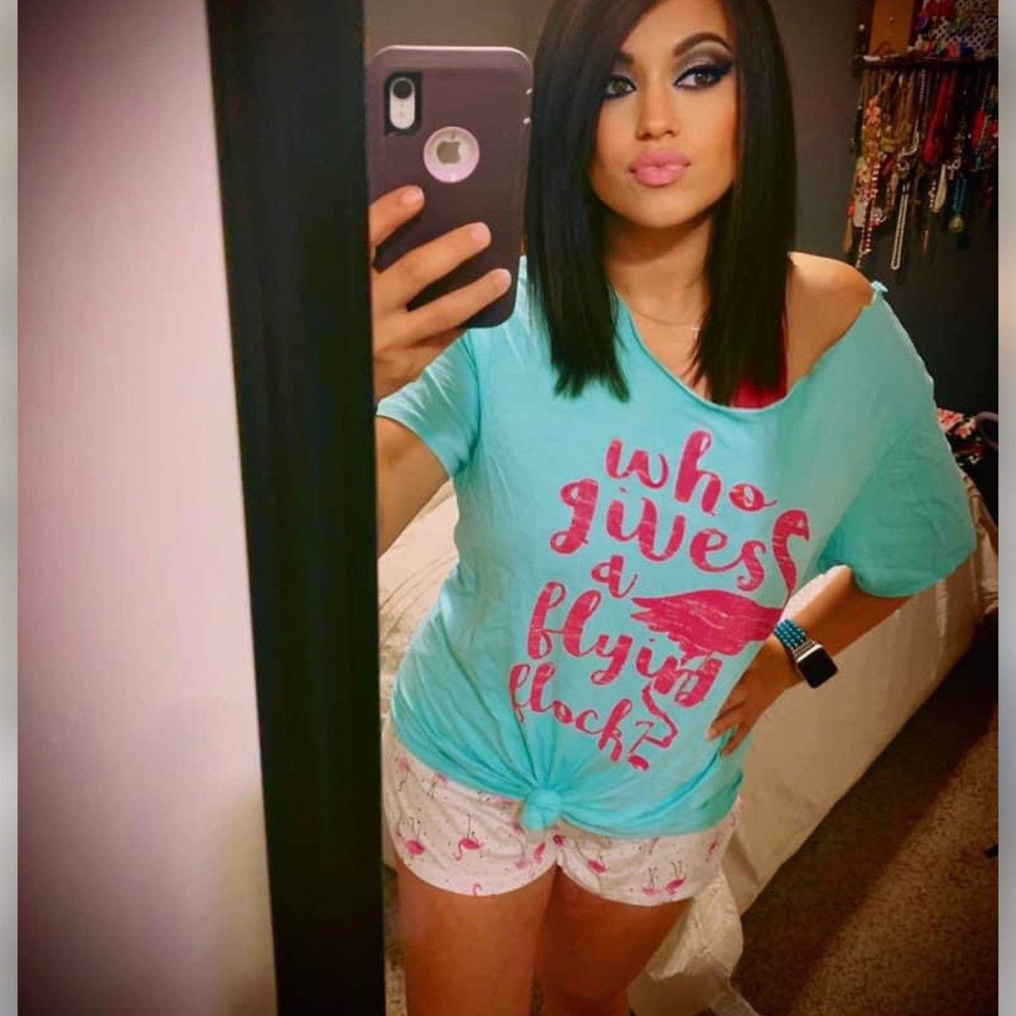 Who Gives A Flying Flock Graphic Tee