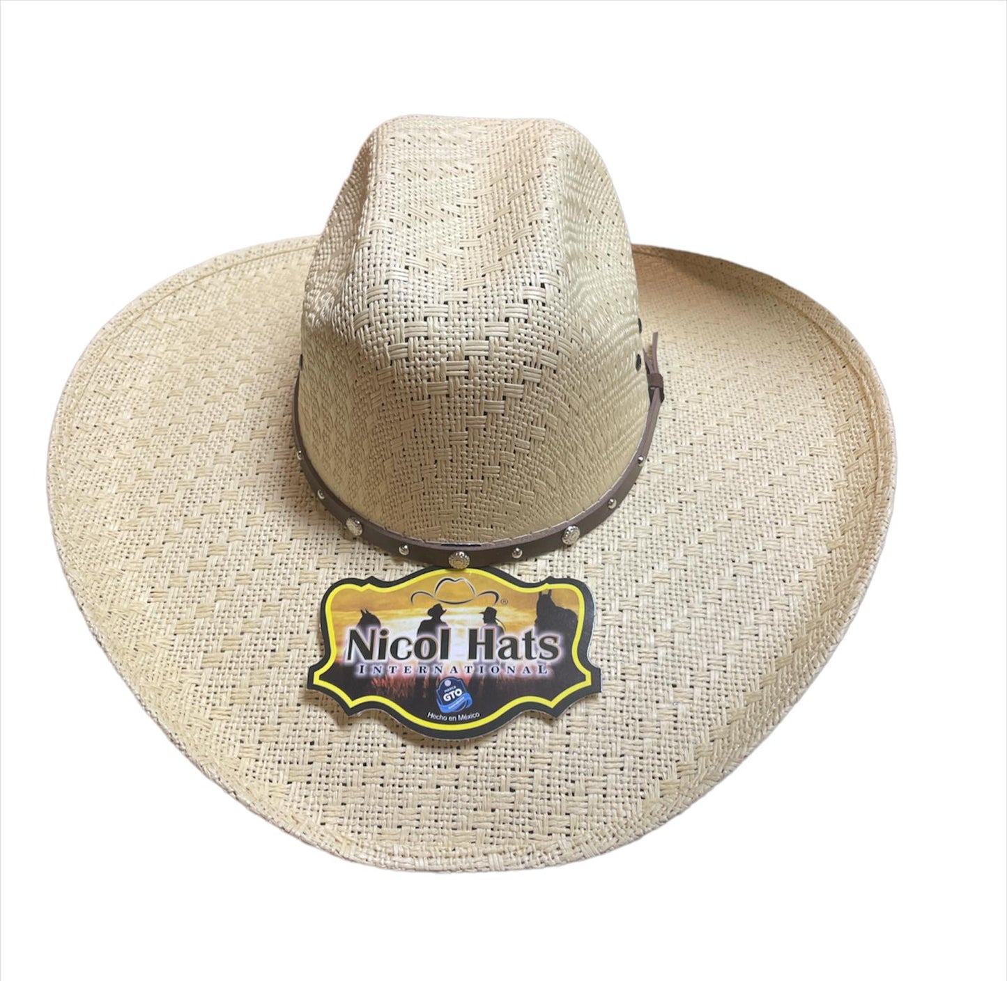 COWBOYHAT NICOL- SOMBRERO VAQUERO NICOL LIGHT BROWN