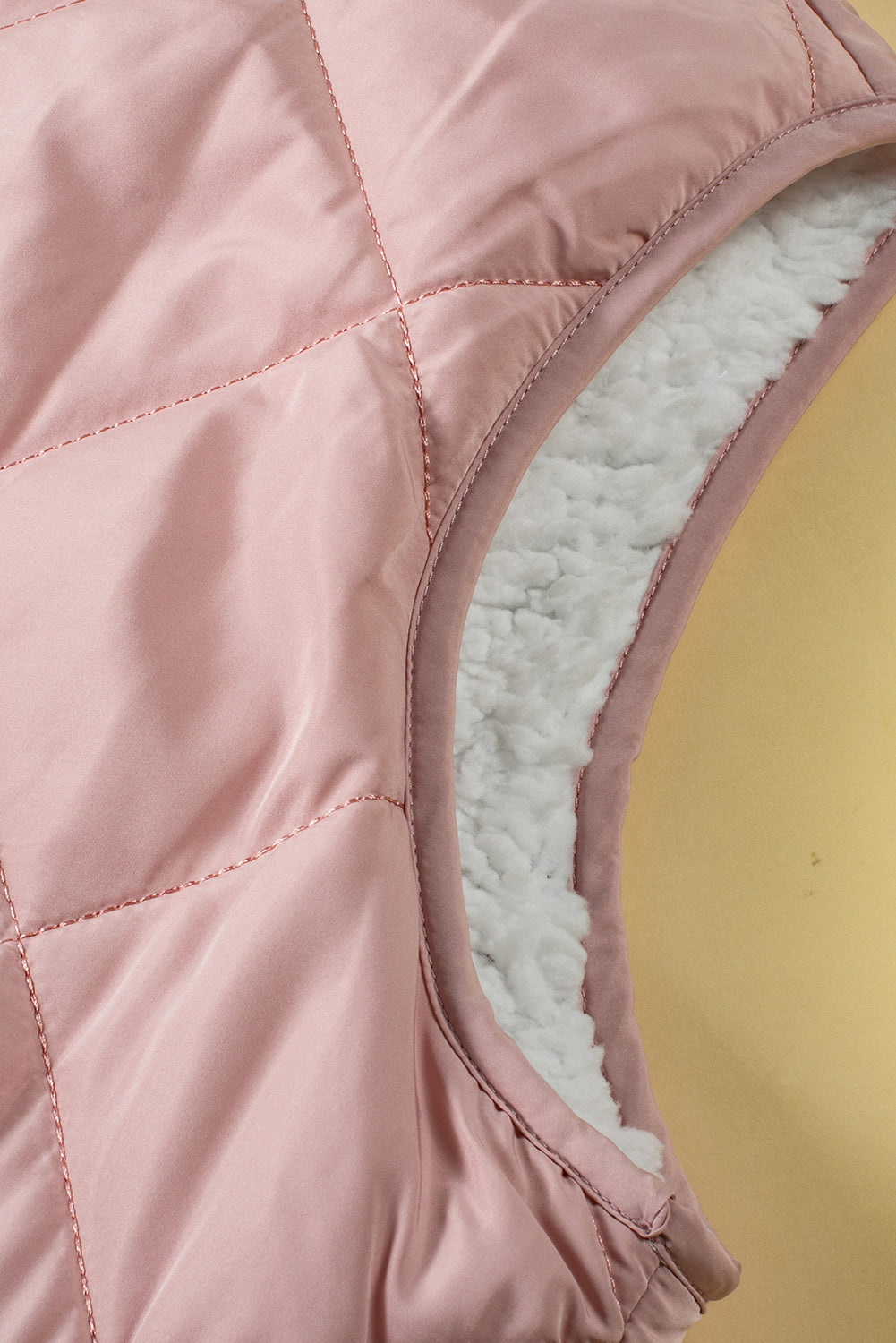 Fleece Lined Quilted Vest