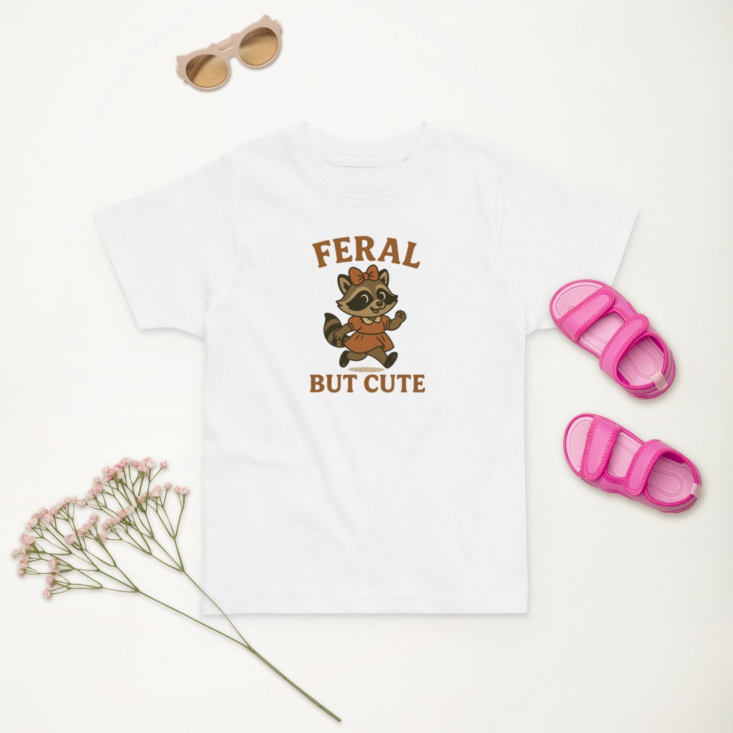 Feral But Cute Toddler's Tee