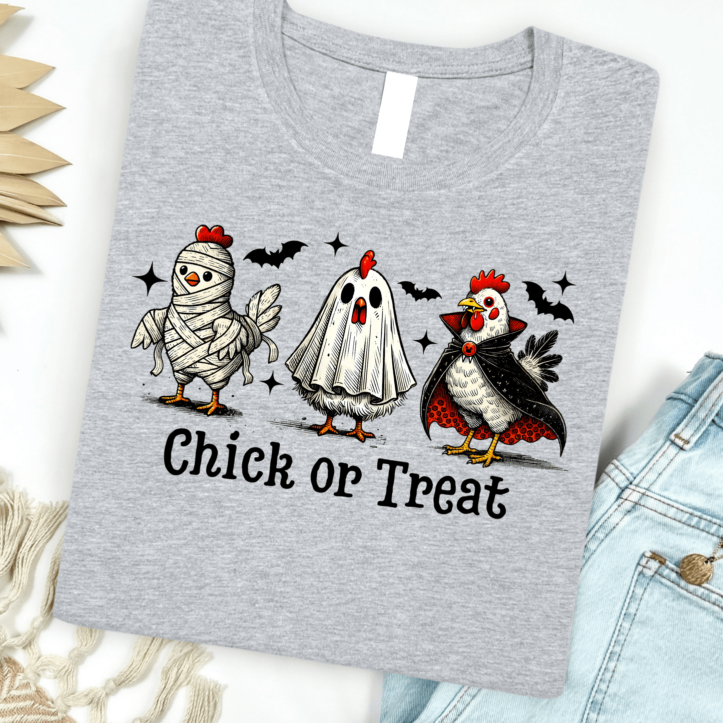 Chick Or Treat Graphic Tee