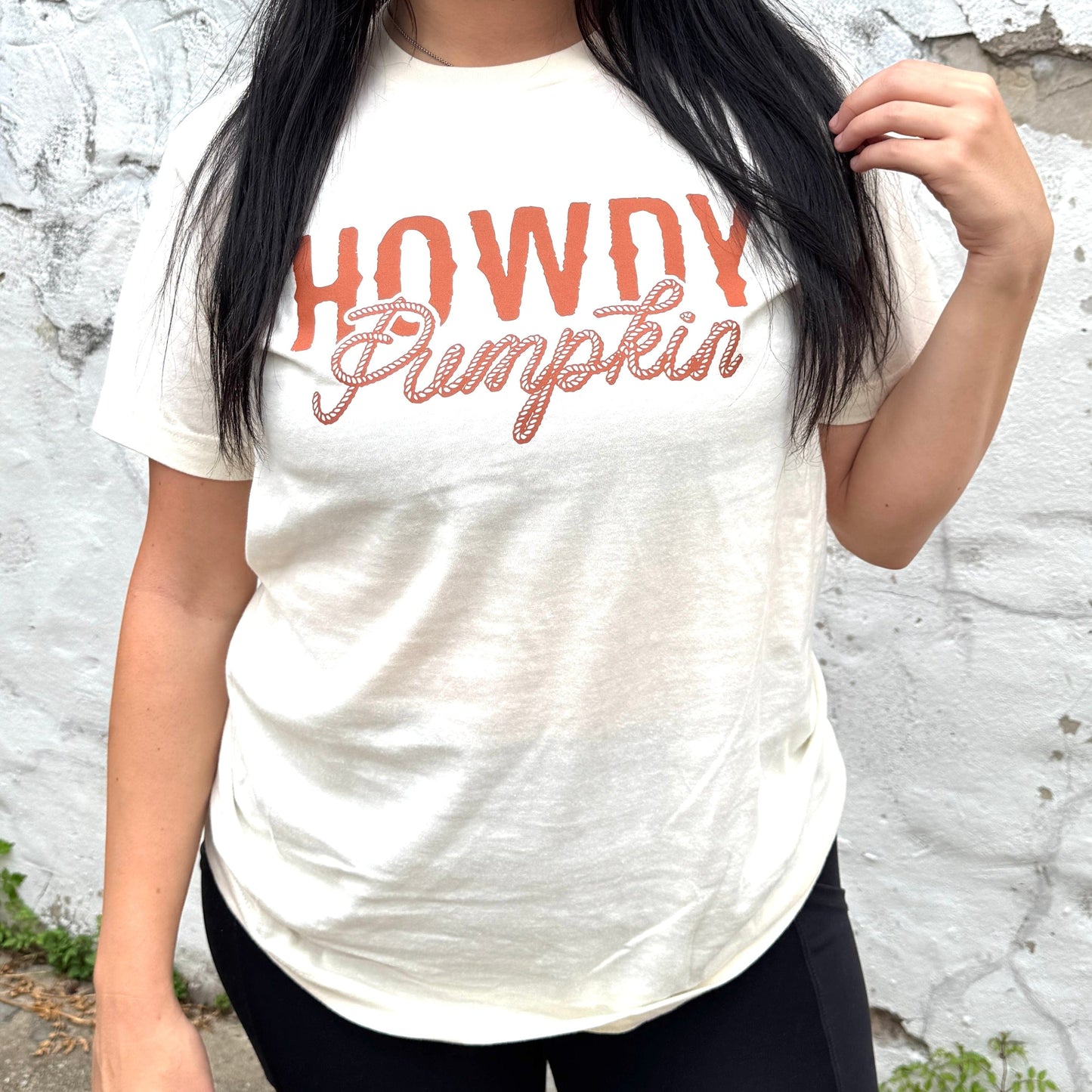 Howdy Pumpkin Rope Graphic Tee