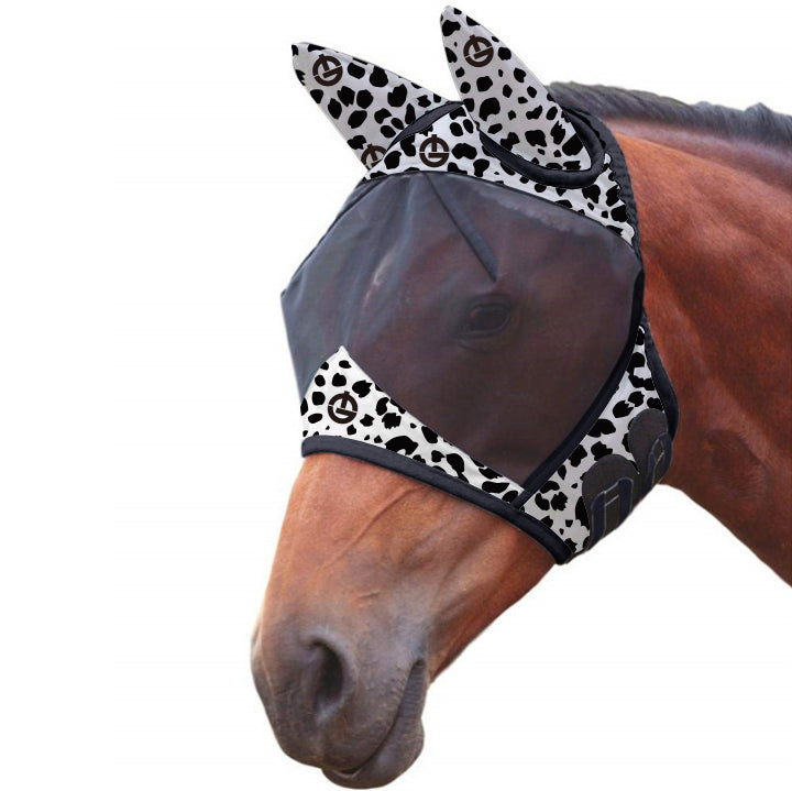 EQUINE | DEFENDER™ Fly Mask by Draw It Out® | UV Protection & Anatomical Comfort