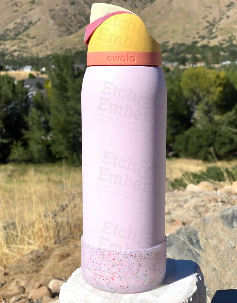 GLITTER Tumbler Boot -fits 40oz Owala