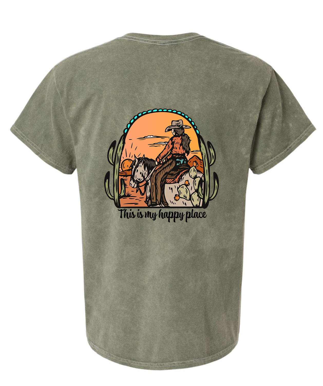 Happy Place Color Tee