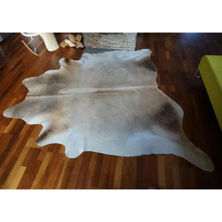 Grey Palomino Brazilian Cowhide Rug: LARGE