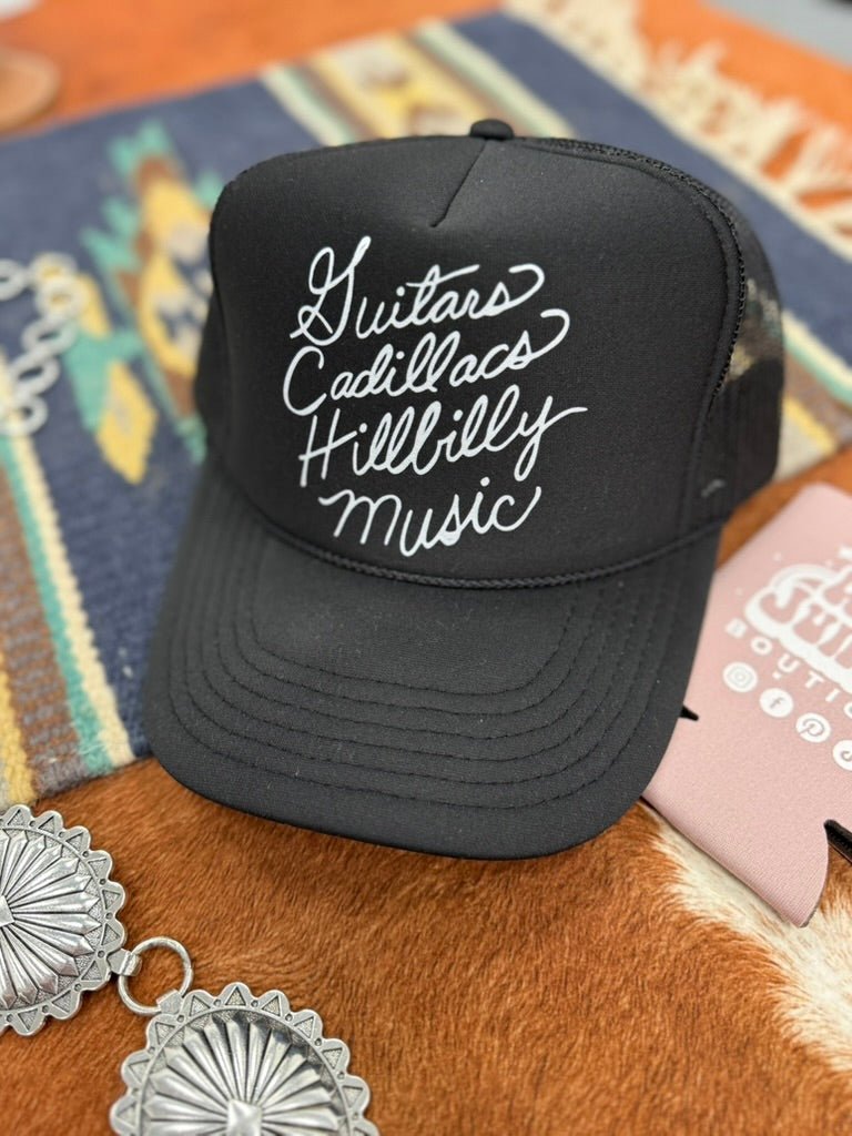 Guitars Cadillacs Trucker Hat