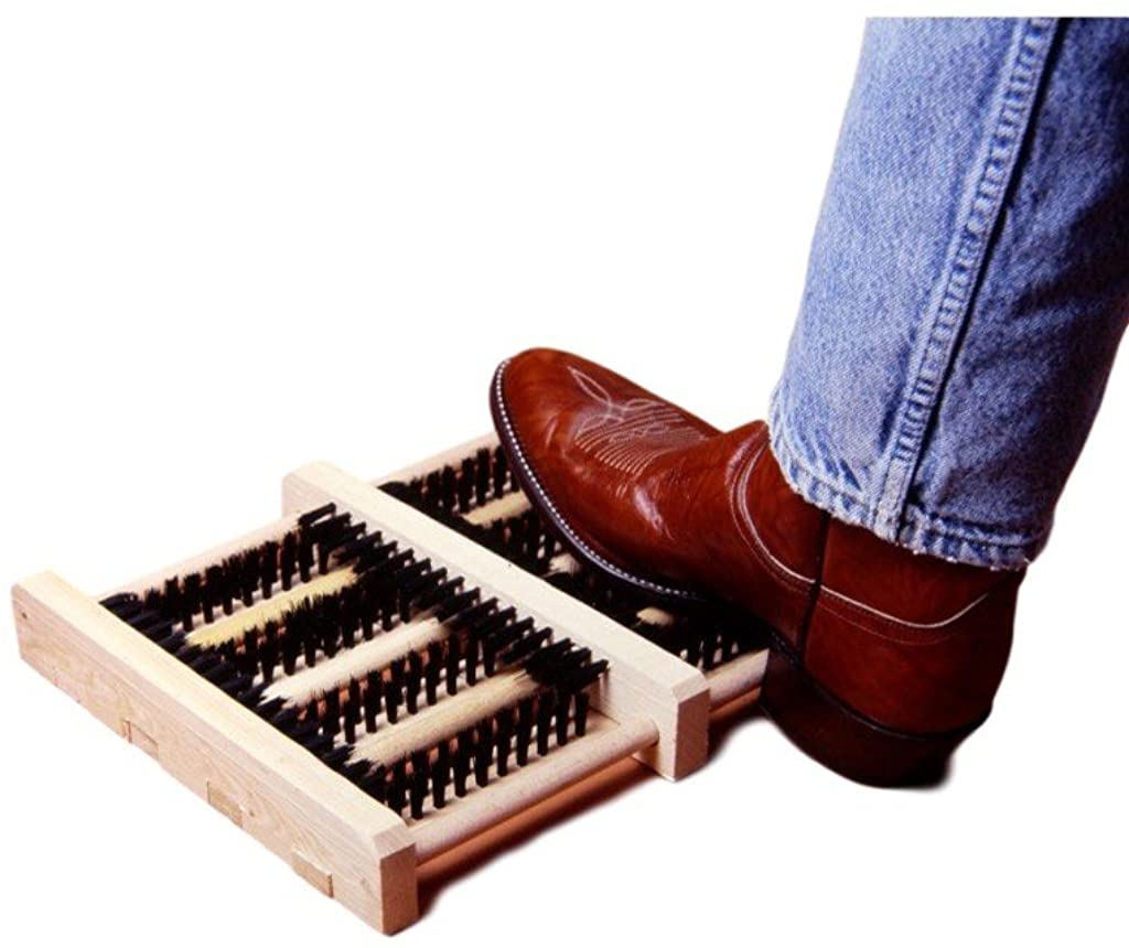 Hands Free Brush Boot Cleaner