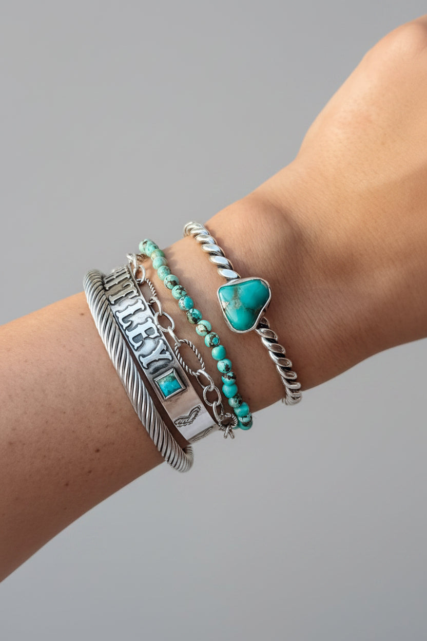 Homer Turquoise Cuff Bracelet